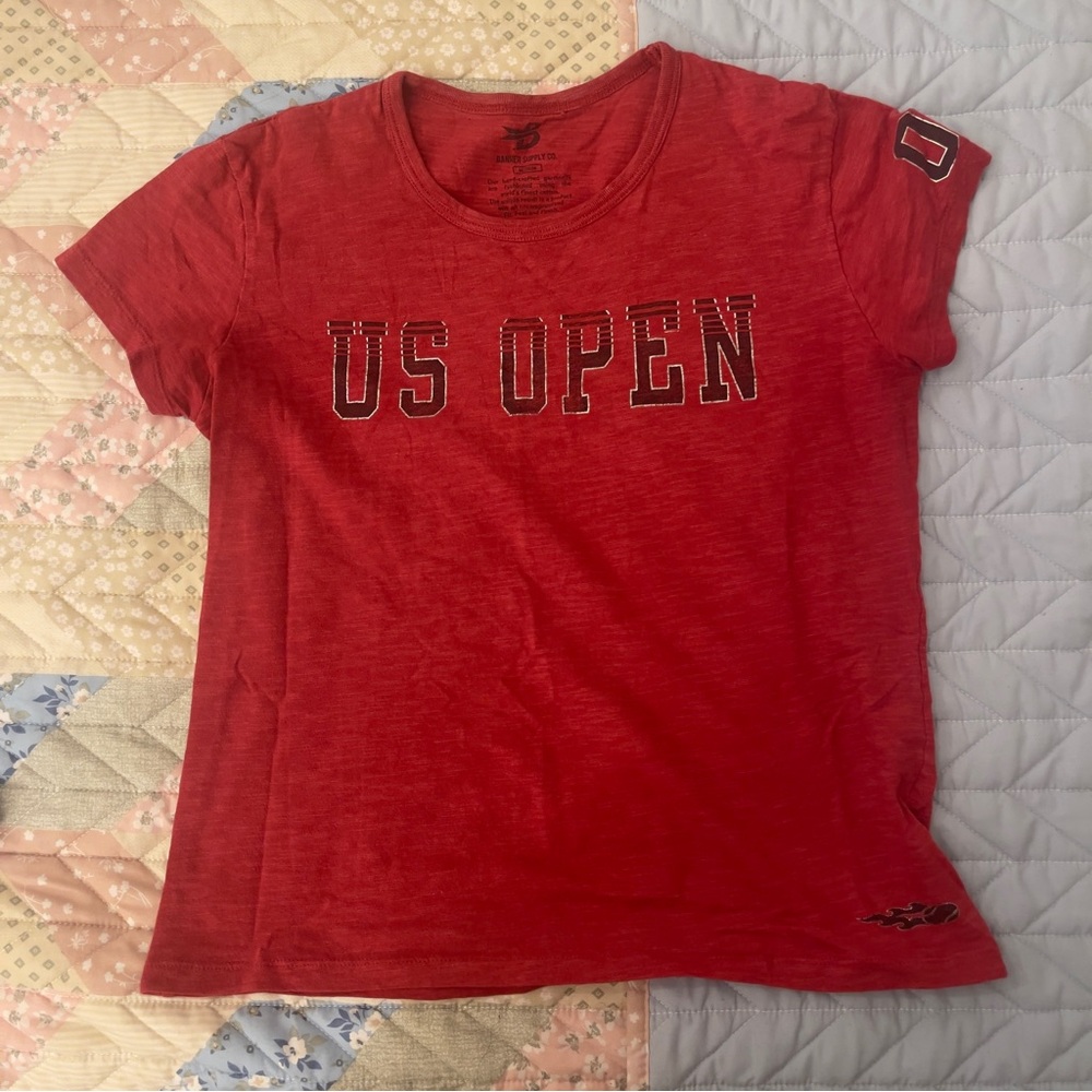 Vintage red baby tee